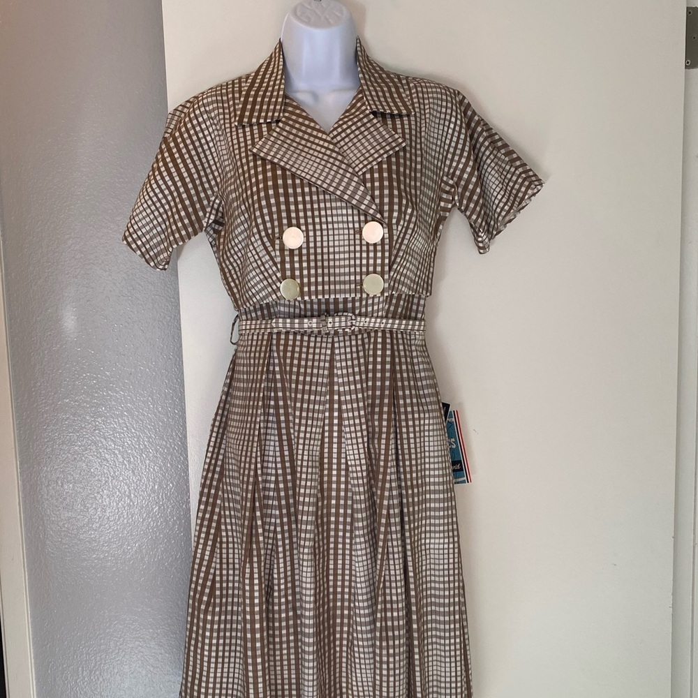 NWT Vintage 1959s Dress w/ Matching Bolero Jacket
